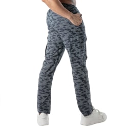 TOF Paris Camo Cargo Pants - Blue