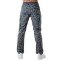 Pantalon Cargo Camouflage Bleu TOF Paris