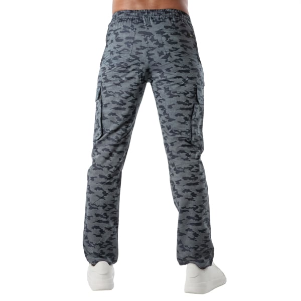 Pantalon Cargo Camouflage Bleu TOF Paris