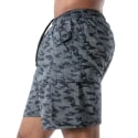 Bermuda Cargo Camouflage Bleu TOF Paris
