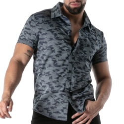 Chemisette Camouflage Bleu TOF Paris