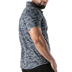 Chemisette Camouflage Bleu TOF Paris