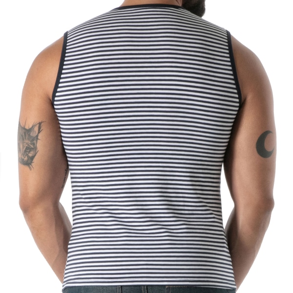 TOF Paris Sailor Tank Top - Navy