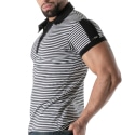Polo Marinière Noir TOF Paris