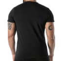 T-Shirt Col V Noir TOF Paris