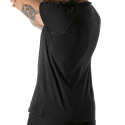T-Shirt Col V Noir TOF Paris