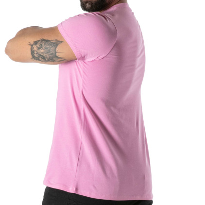 T-Shirt Col V Rose TOF Paris