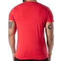 T-Shirt Col V Rouge TOF Paris