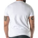 T-Shirt Col V Blanc TOF Paris
