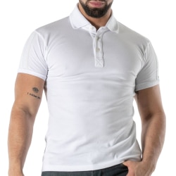Polo Coton Doux Blanc TOF Paris