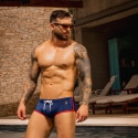 JOR Vintage Swim Trunks - Navy