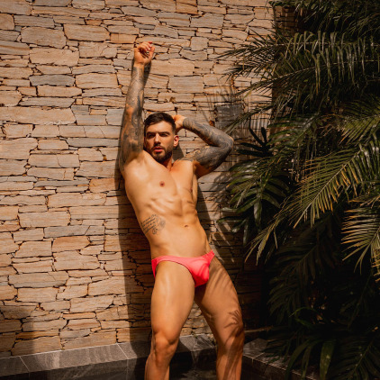 Slip de Bain Bikini Travel Rose JOR