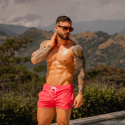 Short de Bain Hawaï Corail JOR