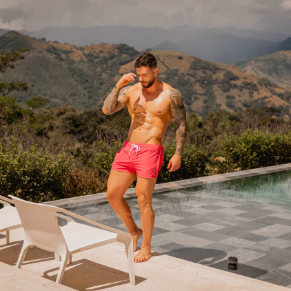 Short de Bain Hawaï Corail JOR