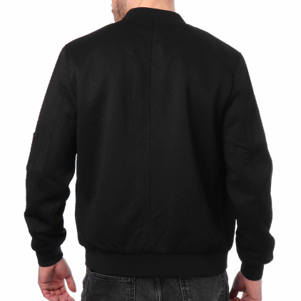 Veste Bomber Noire Frilivin