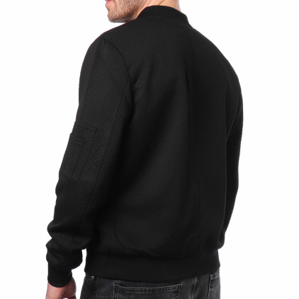 Veste Bomber Noire Frilivin