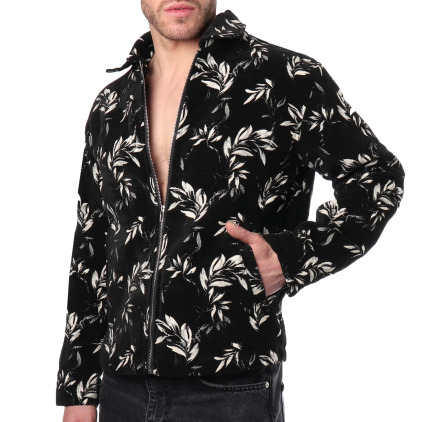 Frilivin Foliage Jacket - Black