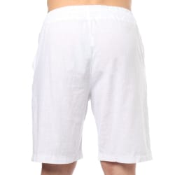 Bermuda Coton Blanc Frilivin