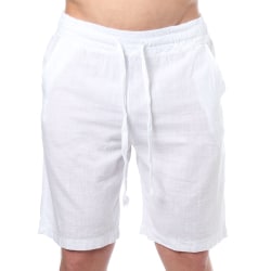 Bermuda Coton Blanc Frilivin