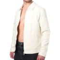 Frilivin Jacquard Jacket - Off White