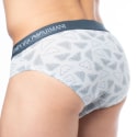 Emporio Armani Pure Cotton Briefs - Light Blue - Logo