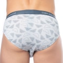 Emporio Armani Pure Cotton Briefs - Light Blue - Logo