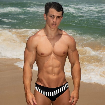 Slip de Bain Verve Noir Marcuse