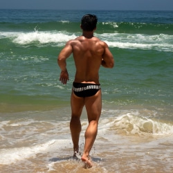 Slip de Bain Verve Noir Marcuse