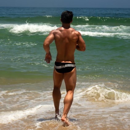 Slip de Bain Verve Noir Marcuse