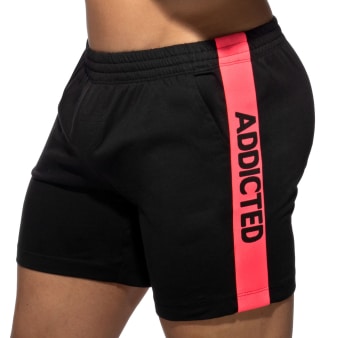 Short Bande Logo Noir Addicted
