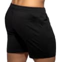 Addicted Logo Band Shorts - Black