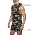Addicted Logo Band Shorts - Camo