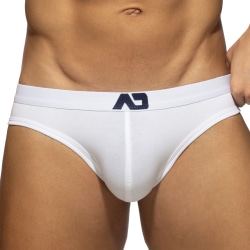 Lot de 3 Slips Bikinis AD Essential Blanc - Marine - Noir Addicted