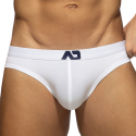 Lot de 3 Slips Bikinis AD Essential Blanc - Marine - Noir Addicted