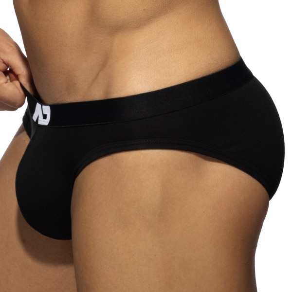 Lot de 3 Slips Bikinis AD Essential Blanc - Marine - Noir Addicted