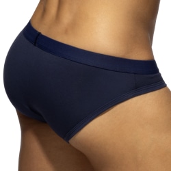 Lot de 3 Slips Bikinis AD Essential Blanc - Marine - Noir Addicted
