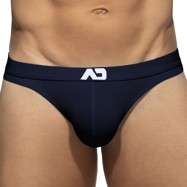 Lot de 3 Strings AD Essential Blanc - Marine - Noir Addicted