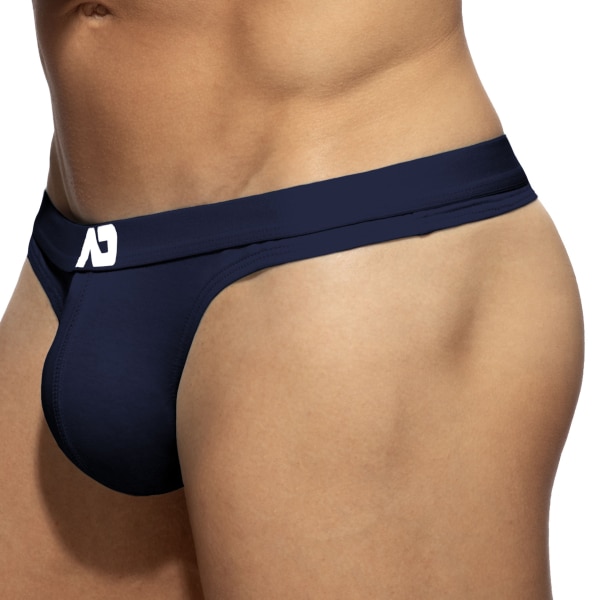 Lot de 3 Strings AD Essential Blanc - Marine - Noir Addicted
