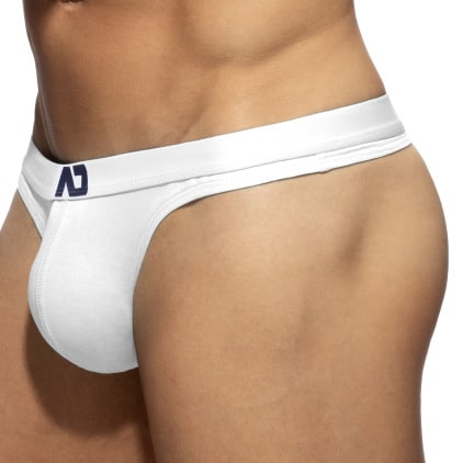 Lot de 3 Strings AD Essential Blanc - Marine - Noir Addicted