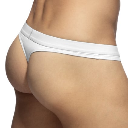 Lot de 3 Strings AD Essential Blanc - Marine - Noir Addicted