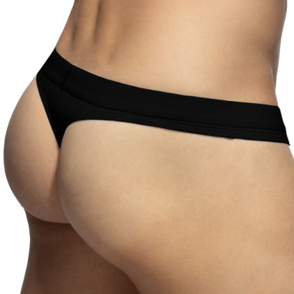 Lot de 3 Strings AD Essential Blanc - Marine - Noir Addicted