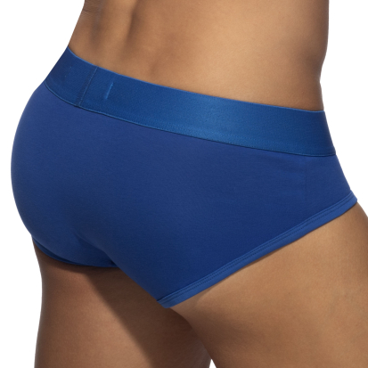 Addicted Plain Cotton Briefs - Royal