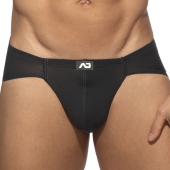 Slip Bikini Basic Colors Second Skin Gris Anthracite Addicted