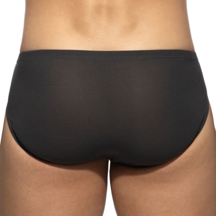 Slip Bikini Basic Colors Second Skin Gris Anthracite Addicted