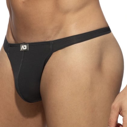 String Basic Colors Second Skin Gris Anthracite Addicted