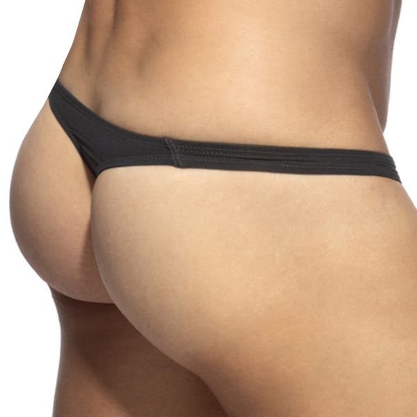 String Basic Colors Second Skin Gris Anthracite Addicted