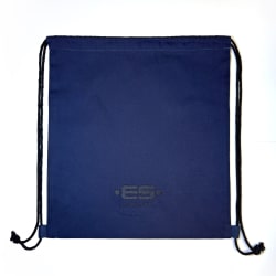 Sac de Plage en Coton Bleu Marine ES Collection