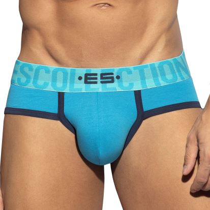 ES Collection Cotton Briefs - Turquoise