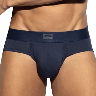 ES Collection Basic Cotton Briefs - Navy