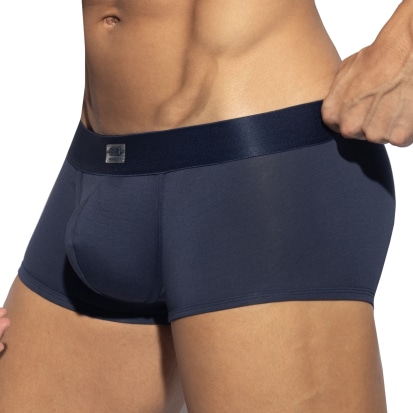 ES Collection Basic Cotton Trunks - Navy